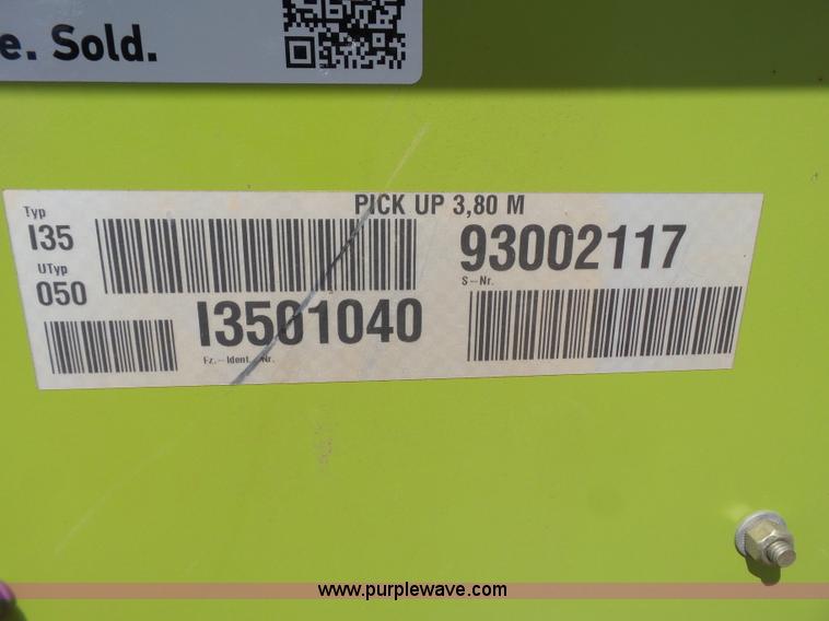 image for item L6580 2013 Claas 380 forage head