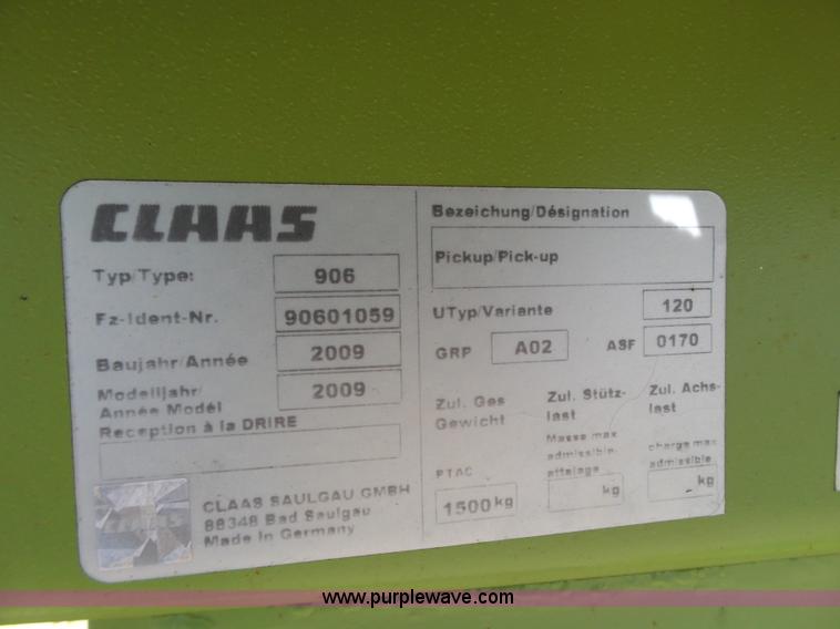 image for item L6582 2009 Claas 380 forage head