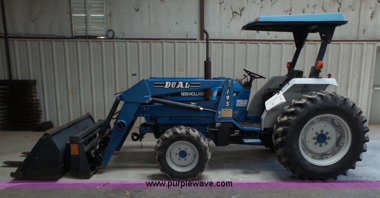 image for item L6590 1998 New Holland 2120 MFWD tractor