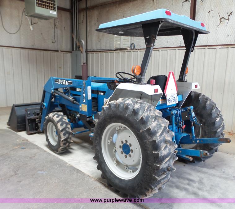 image for item L6590 1998 New Holland 2120 MFWD tractor