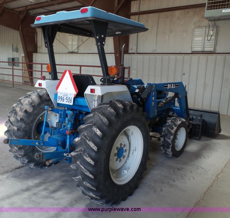 image for item L6590 1998 New Holland 2120 MFWD tractor