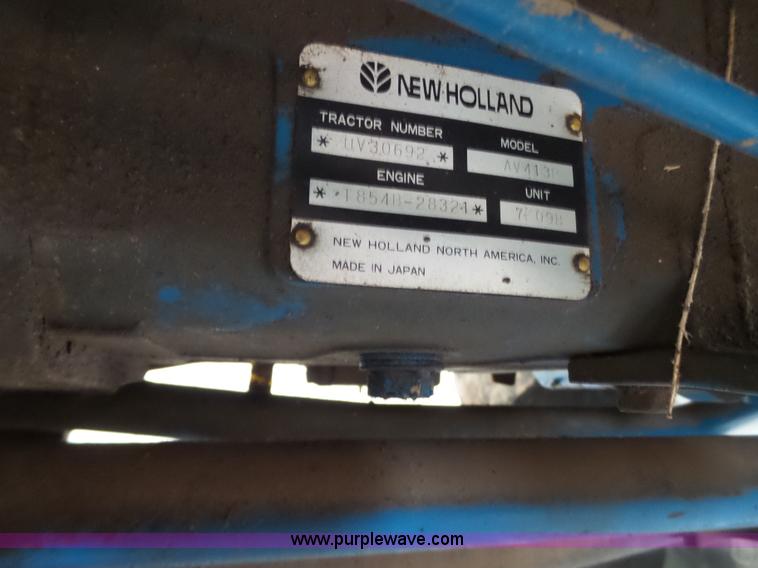 image for item L6590 1998 New Holland 2120 MFWD tractor