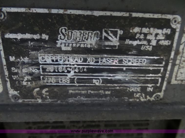 image for item AL9155 Copperhead XD laser screed