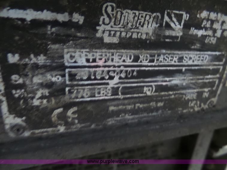 image for item AL9155 Copperhead XD laser screed