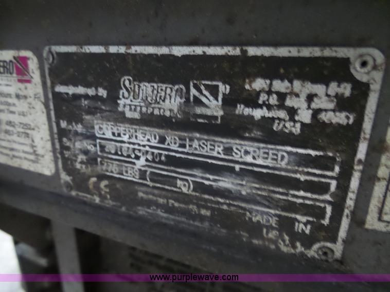 image for item AL9155 Copperhead XD laser screed