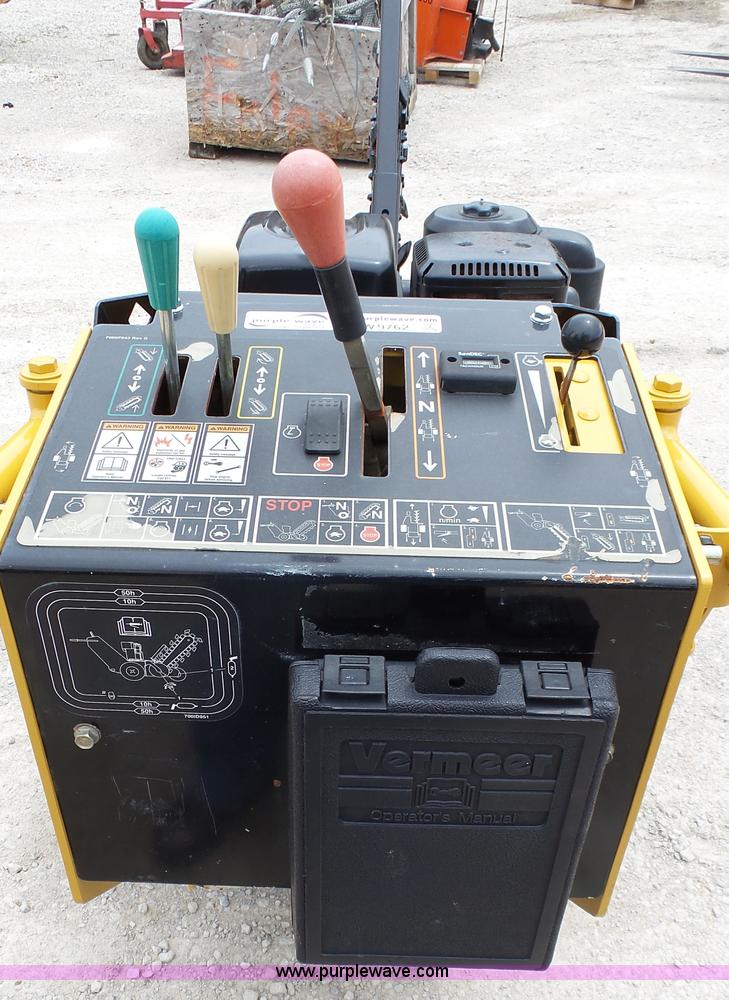 image for item BW9762 2011 Vermeer RTX100 trencher