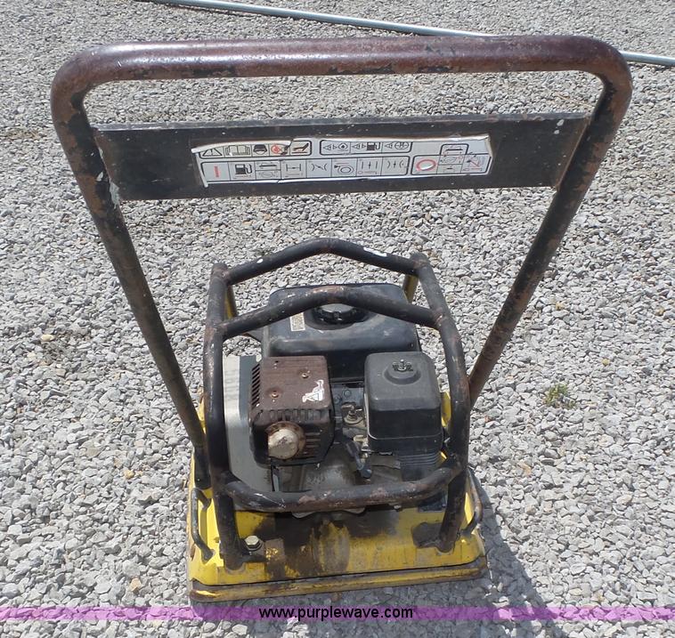 image for item BX9091 1998 Wacker WP1550A plate compactor