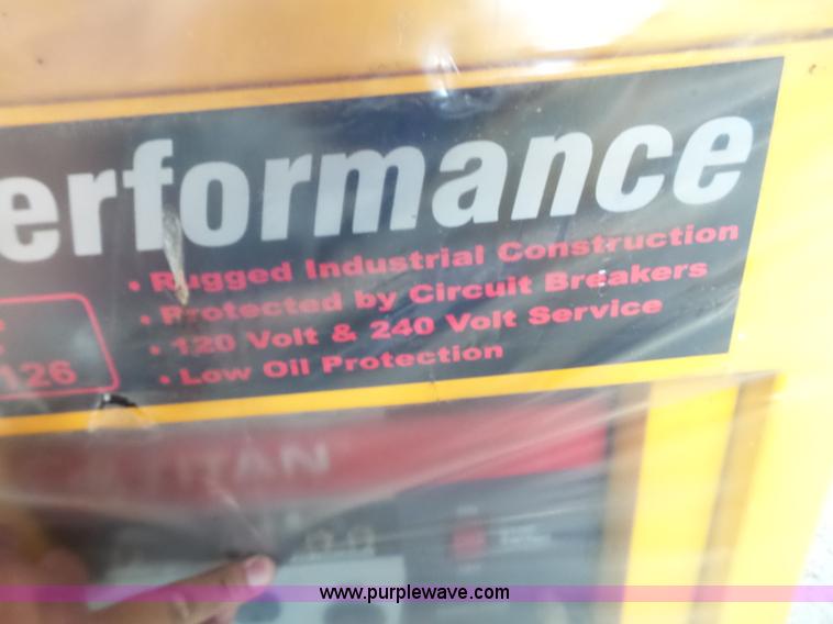 image for item BZ9160 Titan 8000 generator