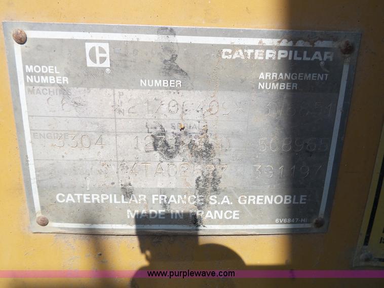 image for item J4878 1986 Caterpillar 963 LGP track loader