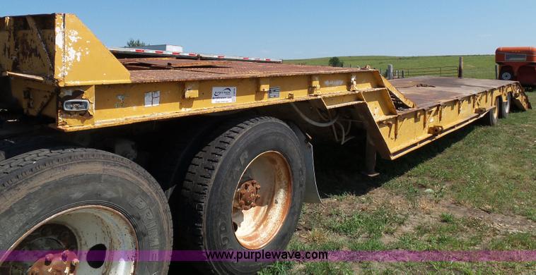 image for item J4879 1979 Tech Steel 30HF1 equipment trailer