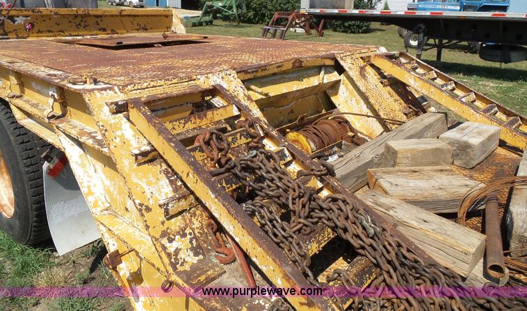 image for item J4879 1979 Tech Steel 30HF1 equipment trailer