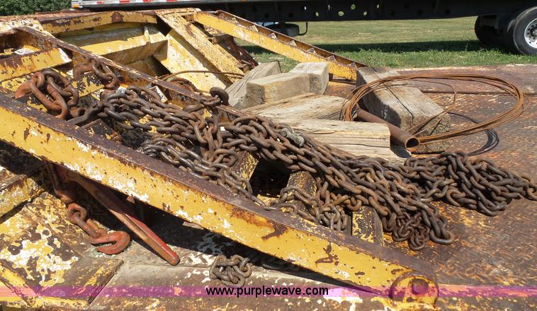 image for item J4879 1979 Tech Steel 30HF1 equipment trailer