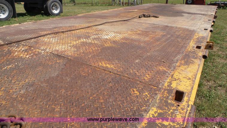 image for item J4879 1979 Tech Steel 30HF1 equipment trailer