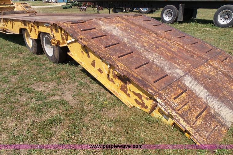 image for item J4879 1979 Tech Steel 30HF1 equipment trailer