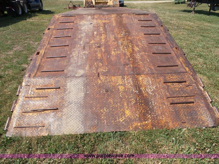 image for item J4879 1979 Tech Steel 30HF1 equipment trailer