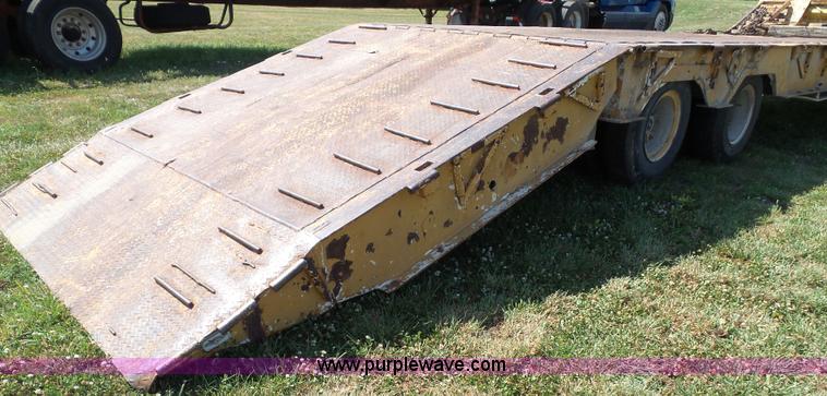 image for item J4879 1979 Tech Steel 30HF1 equipment trailer
