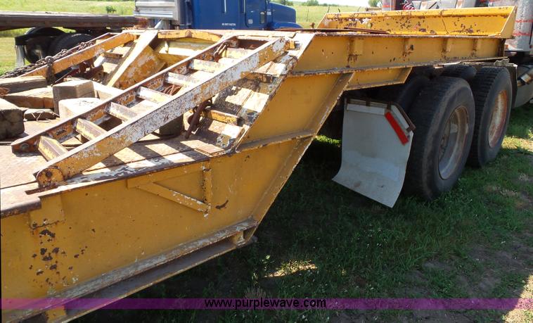 image for item J4879 1979 Tech Steel 30HF1 equipment trailer