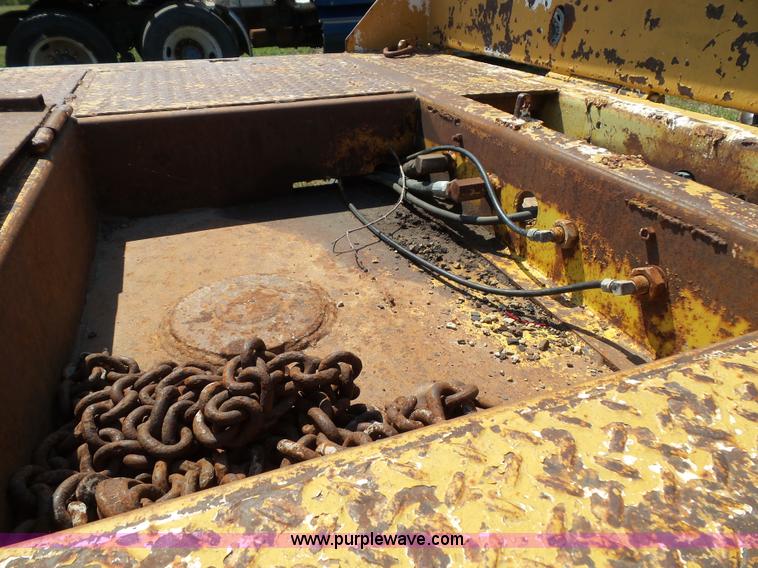 image for item J4879 1979 Tech Steel 30HF1 equipment trailer