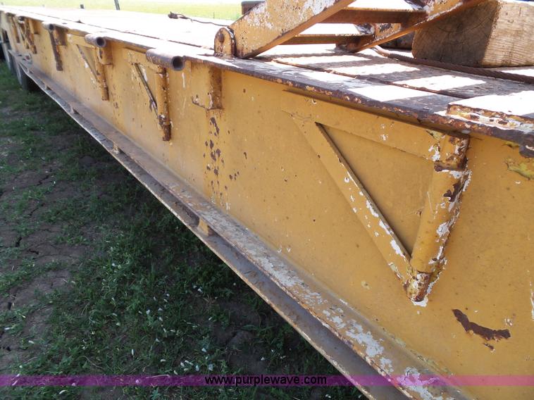 image for item J4879 1979 Tech Steel 30HF1 equipment trailer