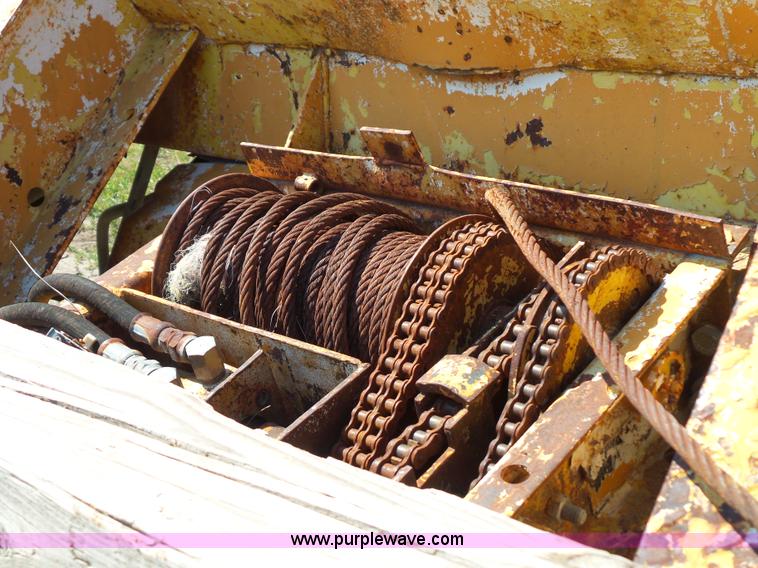 image for item J4879 1979 Tech Steel 30HF1 equipment trailer