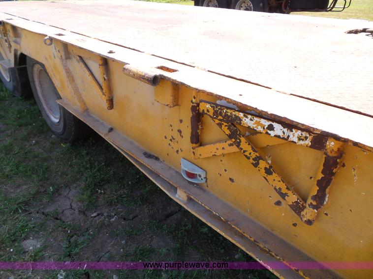 image for item J4879 1979 Tech Steel 30HF1 equipment trailer
