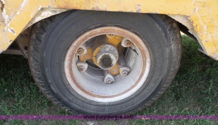 image for item J4879 1979 Tech Steel 30HF1 equipment trailer