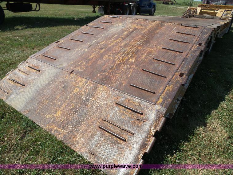 image for item J4879 1979 Tech Steel 30HF1 equipment trailer