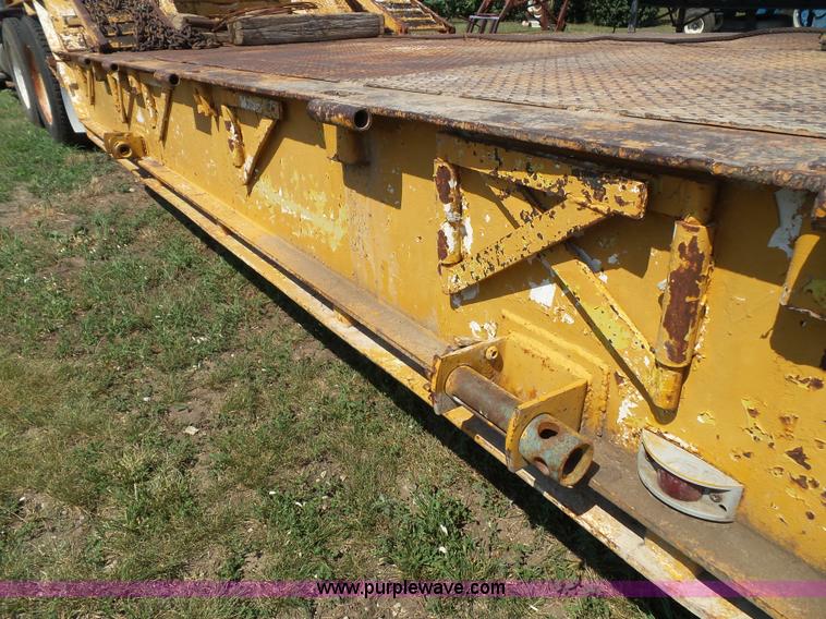 image for item J4879 1979 Tech Steel 30HF1 equipment trailer
