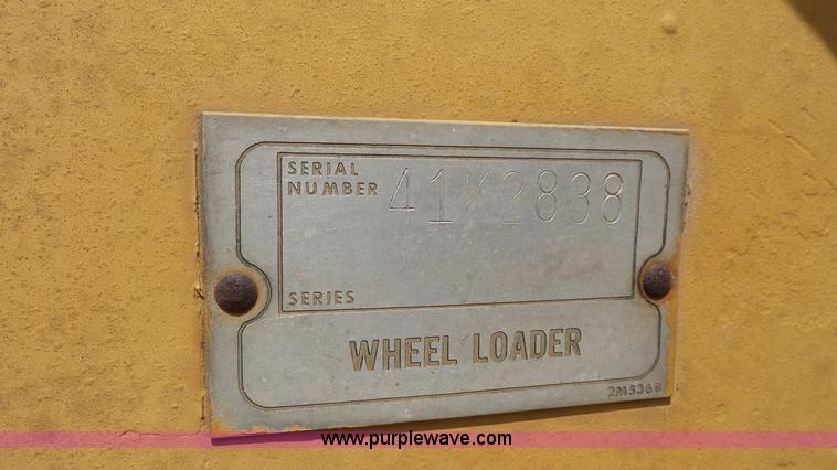 image for item K1449 1972 Caterpillar 930 wheel loader