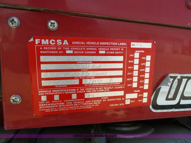 image for item K2207 2007 Kenworth T800 dump truck