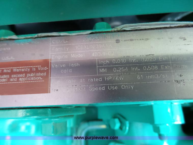 image for item K4017 Onan DGBB-496054L generator