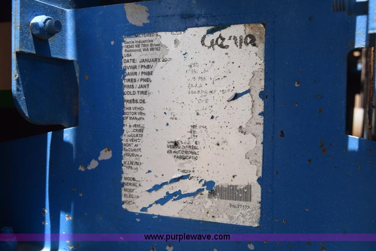 image for item K7268 2008 Genie TZ-50 boom lift