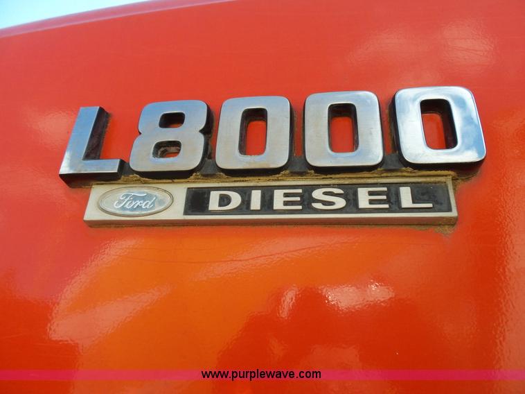 image for item L2019 1989 Ford LT8000 mixer truck