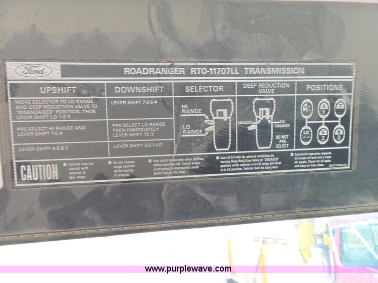 image for item L2023 1995 Ford LT9000 mixer truck