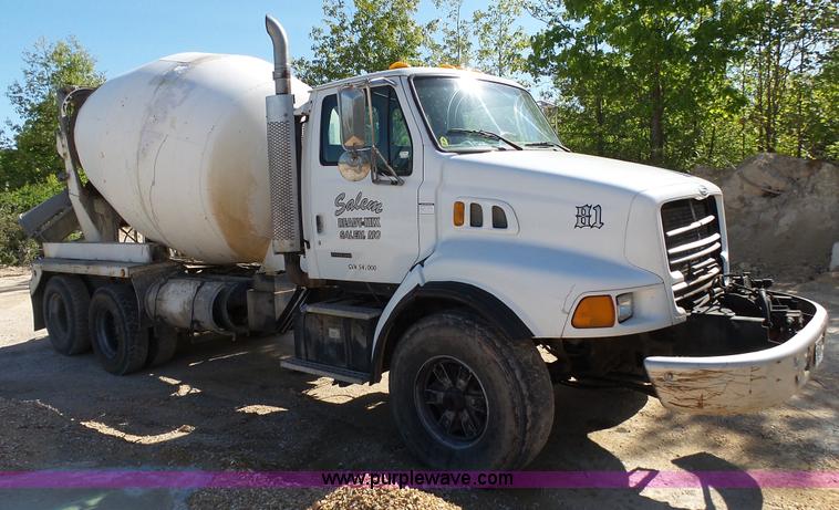 image for item L2025 1999 Sterling A9500 mixer truck