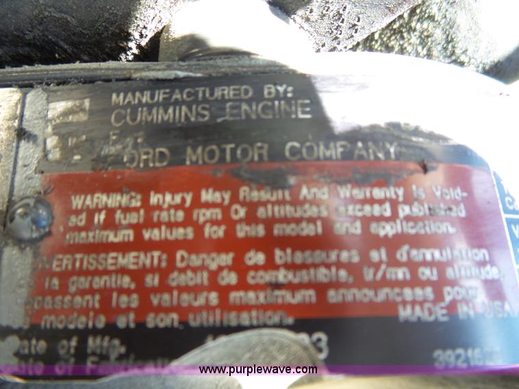 image for item L2027 1994 Ford LT8000 mixer truck