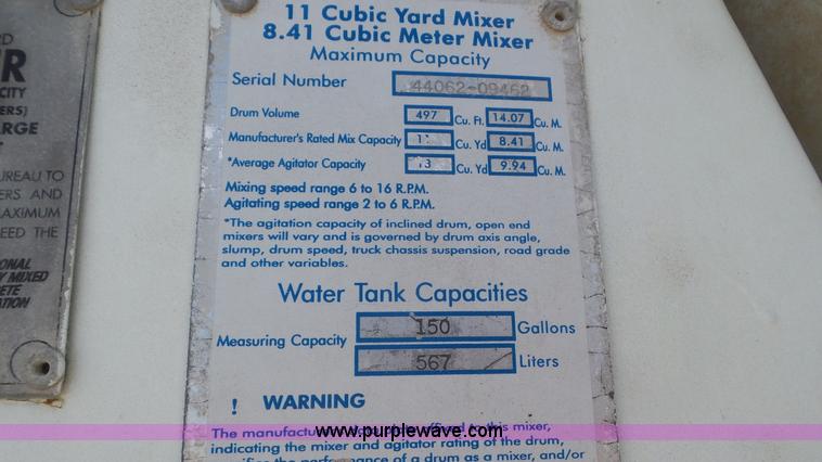 image for item L5267 1997 Ford LT9000 mixer truck