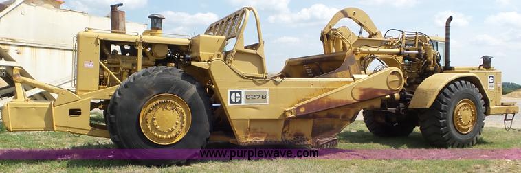 image for item L5268 1974 Caterpillar 627B conventional scraper