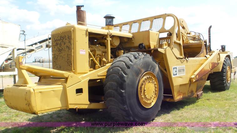 image for item L5268 1974 Caterpillar 627B conventional scraper