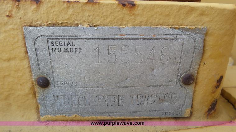 image for item L5268 1974 Caterpillar 627B conventional scraper