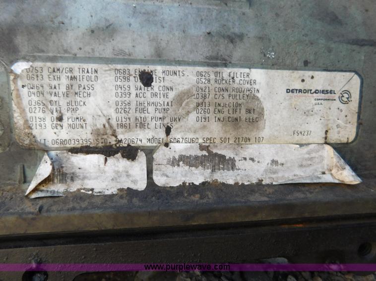 image for item L5878 1991 Freightliner dump truck