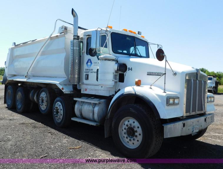 image for item L5879 1996 Kenworth W900 dump truck