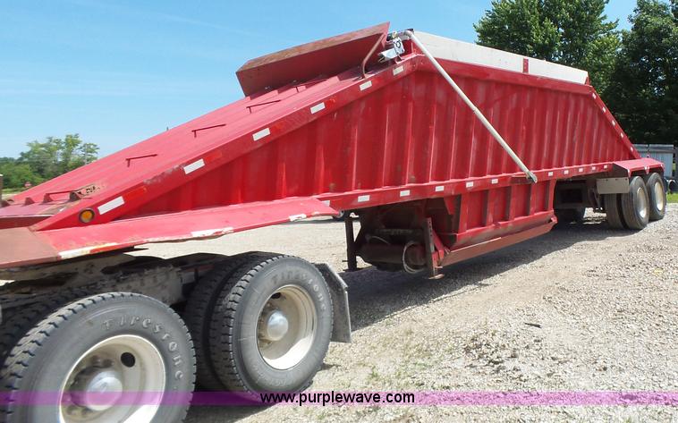 image for item L6090 1993 CPS bottom dump trailer