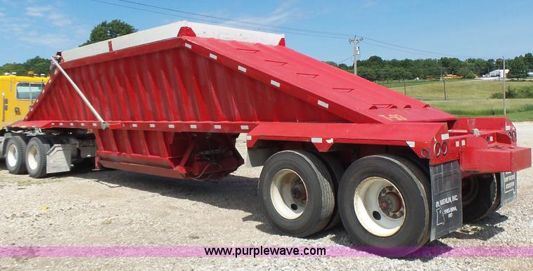 image for item L6090 1993 CPS bottom dump trailer