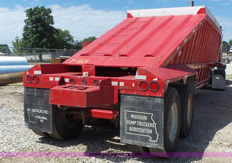 image for item L6090 1993 CPS bottom dump trailer