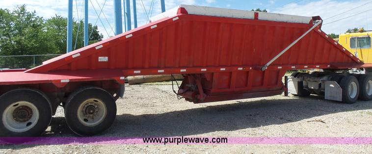 image for item L6090 1993 CPS bottom dump trailer