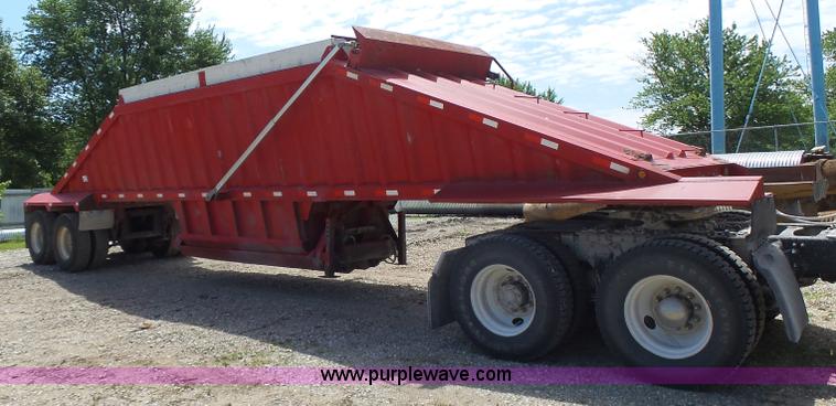 image for item L6090 1993 CPS bottom dump trailer