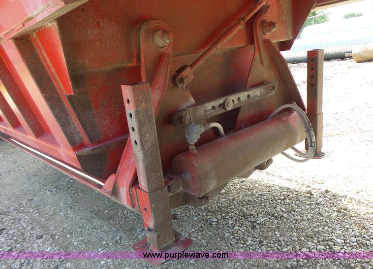 image for item L6090 1993 CPS bottom dump trailer