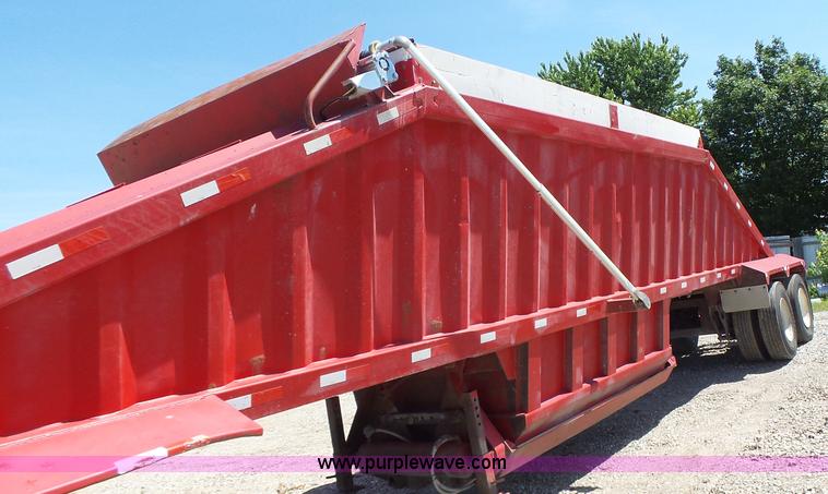 image for item L6090 1993 CPS bottom dump trailer