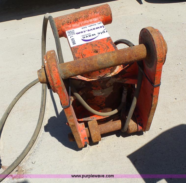 image for item L6098 Powertilt Knuckle boom backhoe attachment